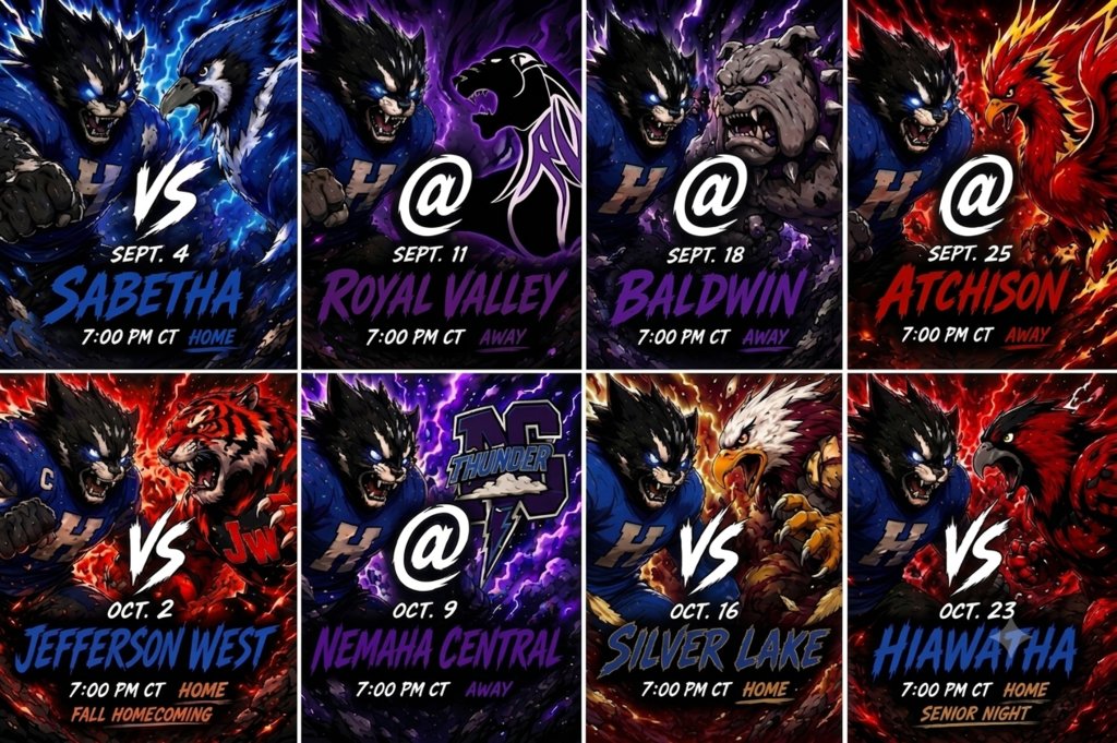 WeAreHolton's tweet photo. 2026 Holton Football Schedule https://t.co/W3DdNK6yup