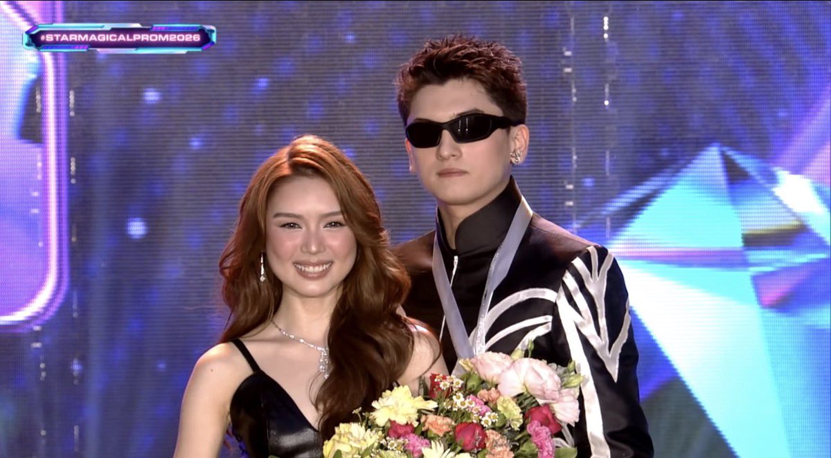 kowalerts's tweet photo. And the Galaxy Couple of the Night goes to…

#FranSeth #FrancineDiaz and #SethFedelin 

#StarMagicalProm2026 https://t.co/FnXQjEIAHs