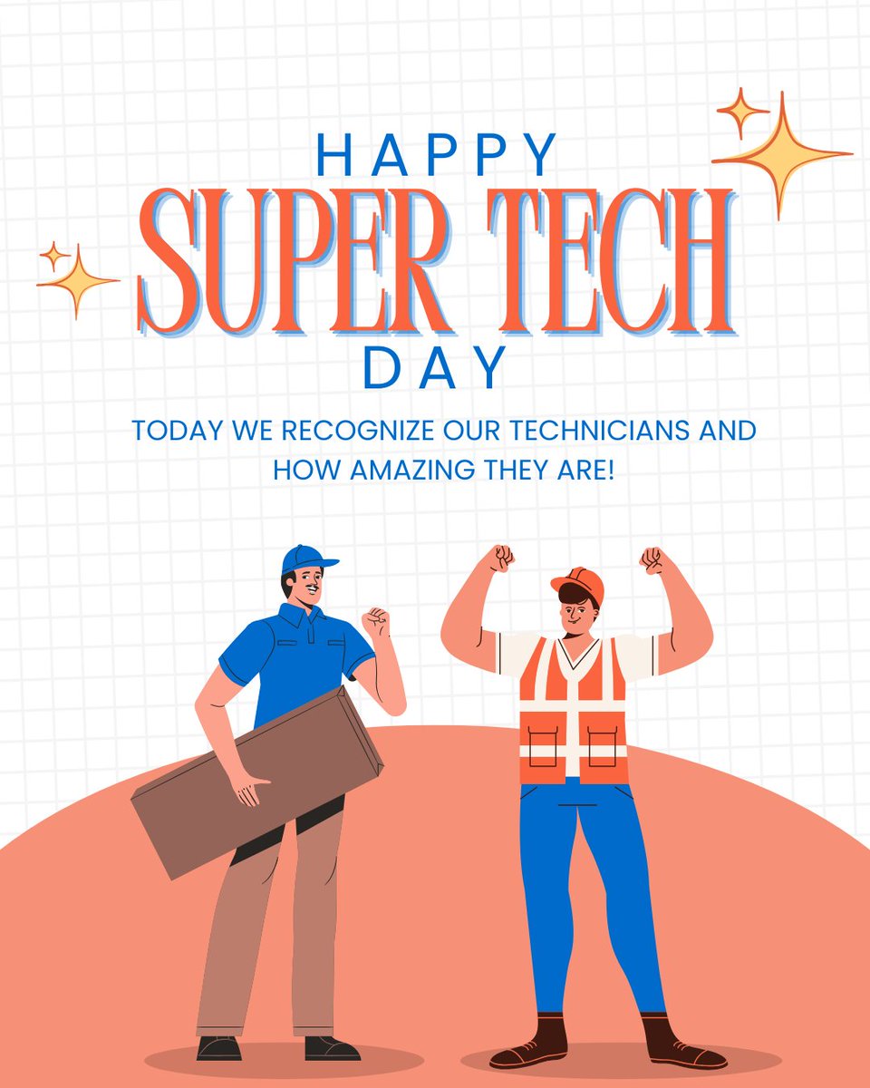 RennerSupplySpg's tweet photo. Happy Super Tech Day 🎉 

A huge thank you to our garage door technicians for everything they do. We appreciate your hard work every day.

#RennerGarageDoor #employeeappreciation #supertechday #installers #garagedoors https://t.co/KYU20GSnP9