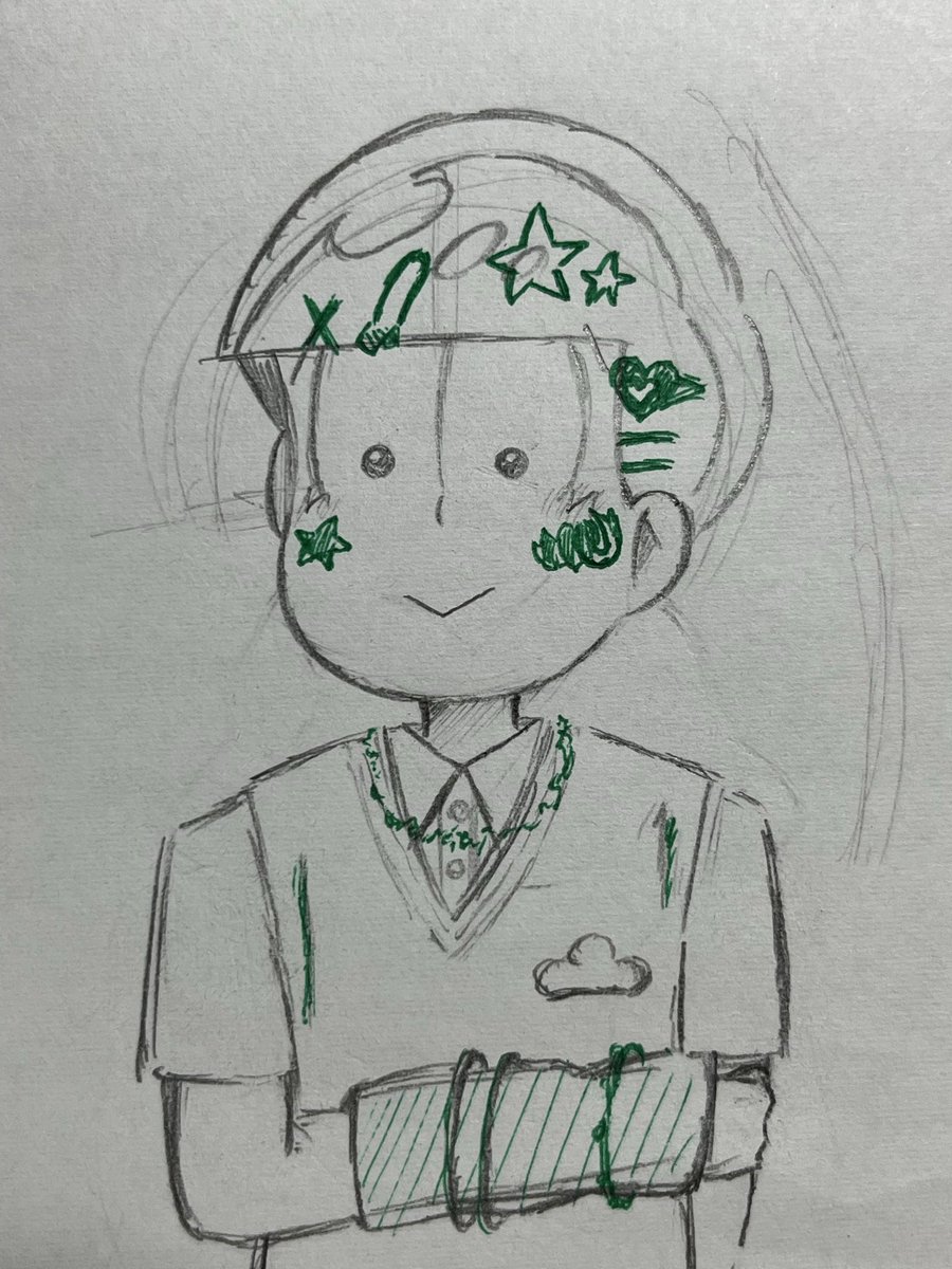 Wannchaaa_06's tweet photo. POP UPのチョロが可愛くて描いちゃった

 #おそ松さん
 #おそ松さんイラスト https://t.co/Ar6vcPyPRM