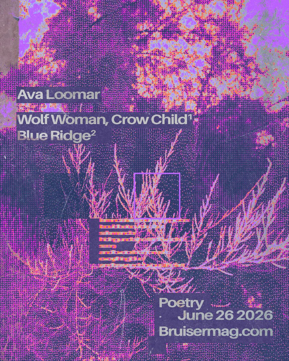 bruisermag's tweet photo. The first word I learned to write was my name. Now, I am writing in efforts to avoid myself. 

Two poems by @AvaSLoomar ↓ https://t.co/TLooy2oRPx