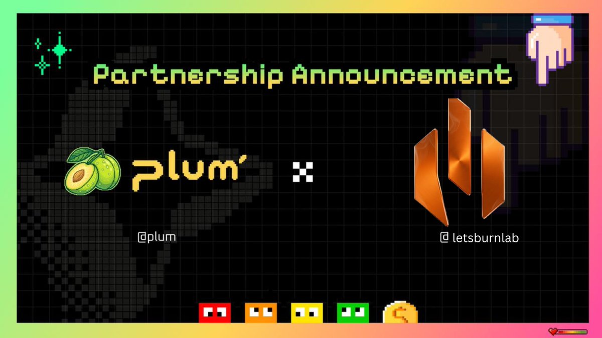plum_meme's tweet photo. π€ Plum Protocol Γ @letsburnlab
Excited to collaborate with @letsburnlab, a fitness-powered Web3 platform transforming real-world activity into meaningful rewards and community ownership.
By combining verified fitness data, competitive challenges, and onchain incentives, LETSBURN is creating a new model where movement generates real value.
Together, weβre advancing innovative consumer applications and expanding Web3 adoption through engaging real-world experiences π₯