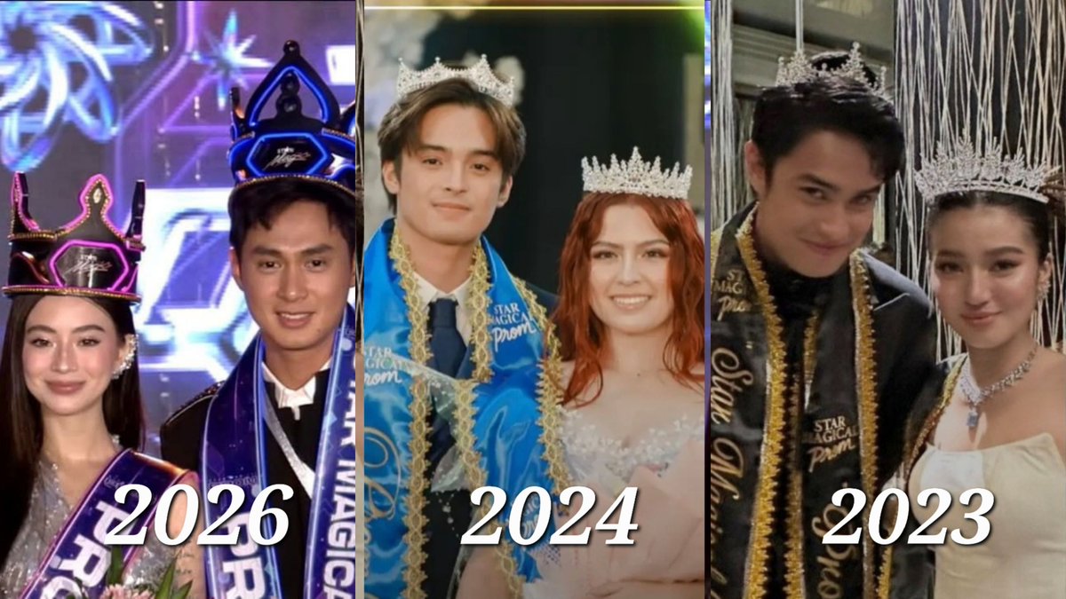 leelrockstar's tweet photo. Star Magical Prom King & Queen Through The Years ✨️
#DonBelle #KDLex #JMFYANG https://t.co/aNnvDOMWVr