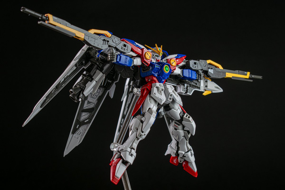 onasa13's tweet photo. RG　ウィングガンダムゼロできた
スミ入れとシールのみです https://t.co/eeGvFmzpvN