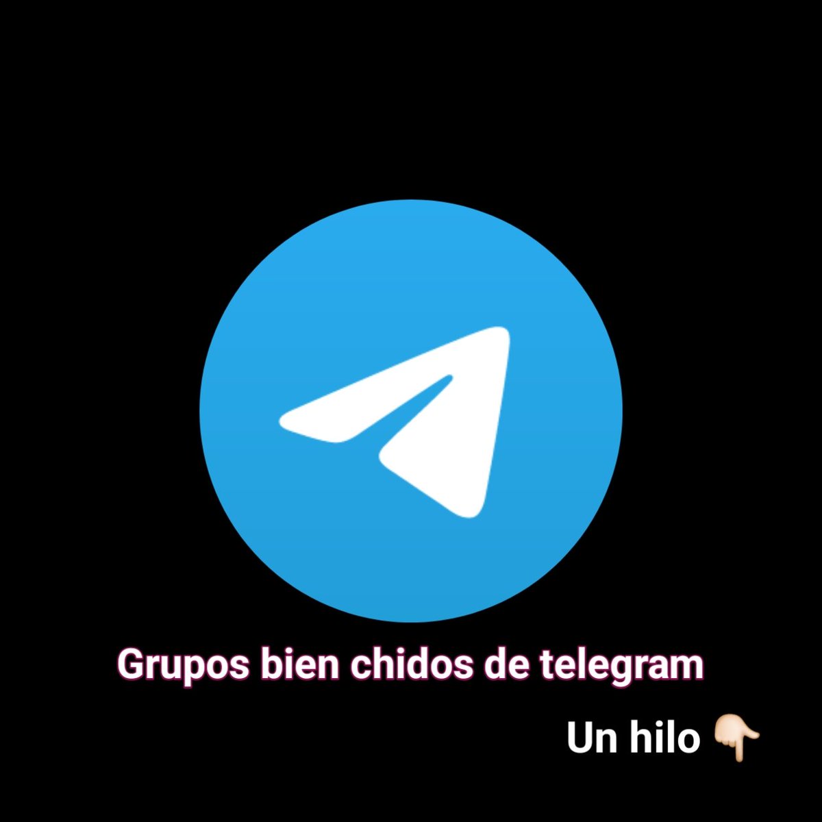 pinkypiewe's tweet photo. Si conoces un grupo de telegram genial te pido que lo compartas conmigo en los comentarios https://t.co/cqULHi6Hh0