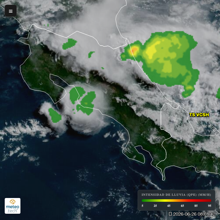 climaya's tweet photo. 🇨🇷 Se esperan vientos alisios muy intensos (70-85 km/h en Guanacaste) y un ambiente ventoso generalizado. La tarde trae aguaceros aislados con tormenta eléctrica en el Pacífico Central y Sur.
Atiende los avisos oficiales. Mapas de tiempo real en nuestra web. #ClimaCR https://t.co/Z62l268tgk
