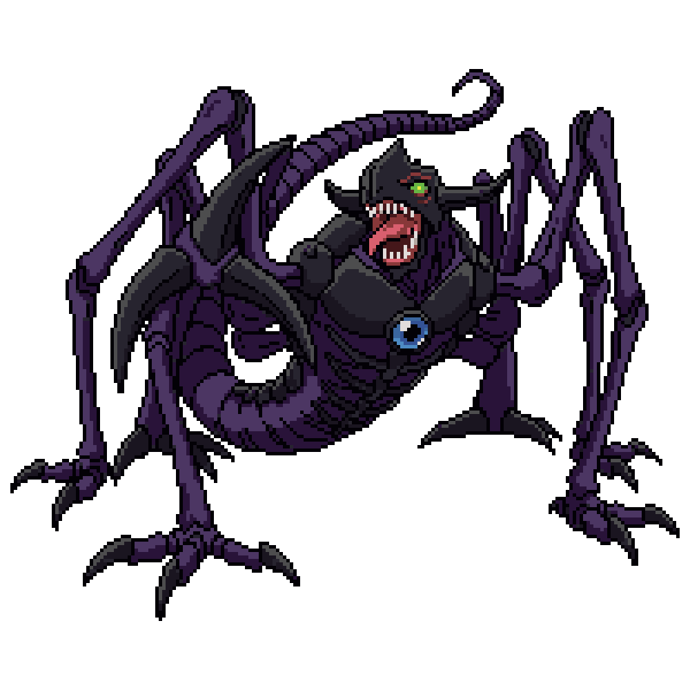 NOROCI2's tweet photo. I made Armagemon (Armageddemon) sprite for Pokemon fan games.
#sprites #pixelart #digimon #tsumemon #digimonsprites #digimonsprite #digimonadventure #digimonadventure02 #pokemonsprites #keramon #diablomon #diaboromon #armagemon #armageddemon https://t.co/xg8cvwUVsx