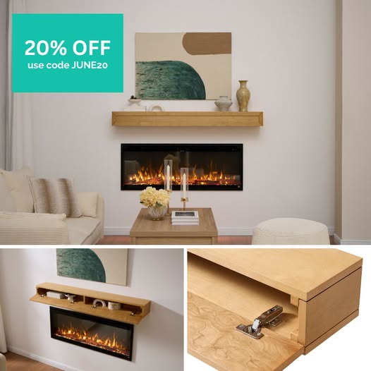 tvliftcabinet's tweet photo. 🔥 20% OFF Electric Fireplaces + Mantels! Add a Hidden Storage Floating Shelf Mantel and elevate your space. Sale ends June 29 — shop now for the best inventory. https://t.co/IlqPC2zOlo
#TouchstoneHomeProducts #ElectricFireplace #HomeDecor #SummerSale https://t.co/JKcGUO8mKf