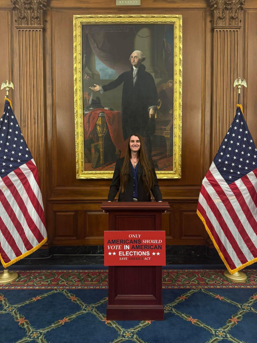 ScottPresler's tweet photo. Since our movement is trending right now, let me introduce myself:

My name is Scott Presler. 

I’m an Eagle Scout & son of a retired Navy Captain. 

I moved to Pennsylvania in 2024 & launched an organization for the sole purpose of helping to re-elect President Trump. 

I’ve spent the last decade of my life registering tens of thousands of voters, electing Republicans to all levels of office, & helping to build up Republican structures from the county & state levels. 

I’ve traveled to over 40 states to grow the Republican Party. 

For the last 6 months, I’ve met with members of Congress to pass the SAVE America Act — which would require photo voter ID & proof of citizenship to vote. 

What I’m advocating for has overwhelming support from the American people. 

Yet I was not allowed entry to a dinner last night in Rapid City, South Dakota, because Senate Majority Leader Thune was present. 

When they go after me, they are really coming for you. 

I will not be bullied, pressured, intimidated & I won’t stop pushing for the country-saving SAVE America Act. 

Thank you for having my back — peacefully.
