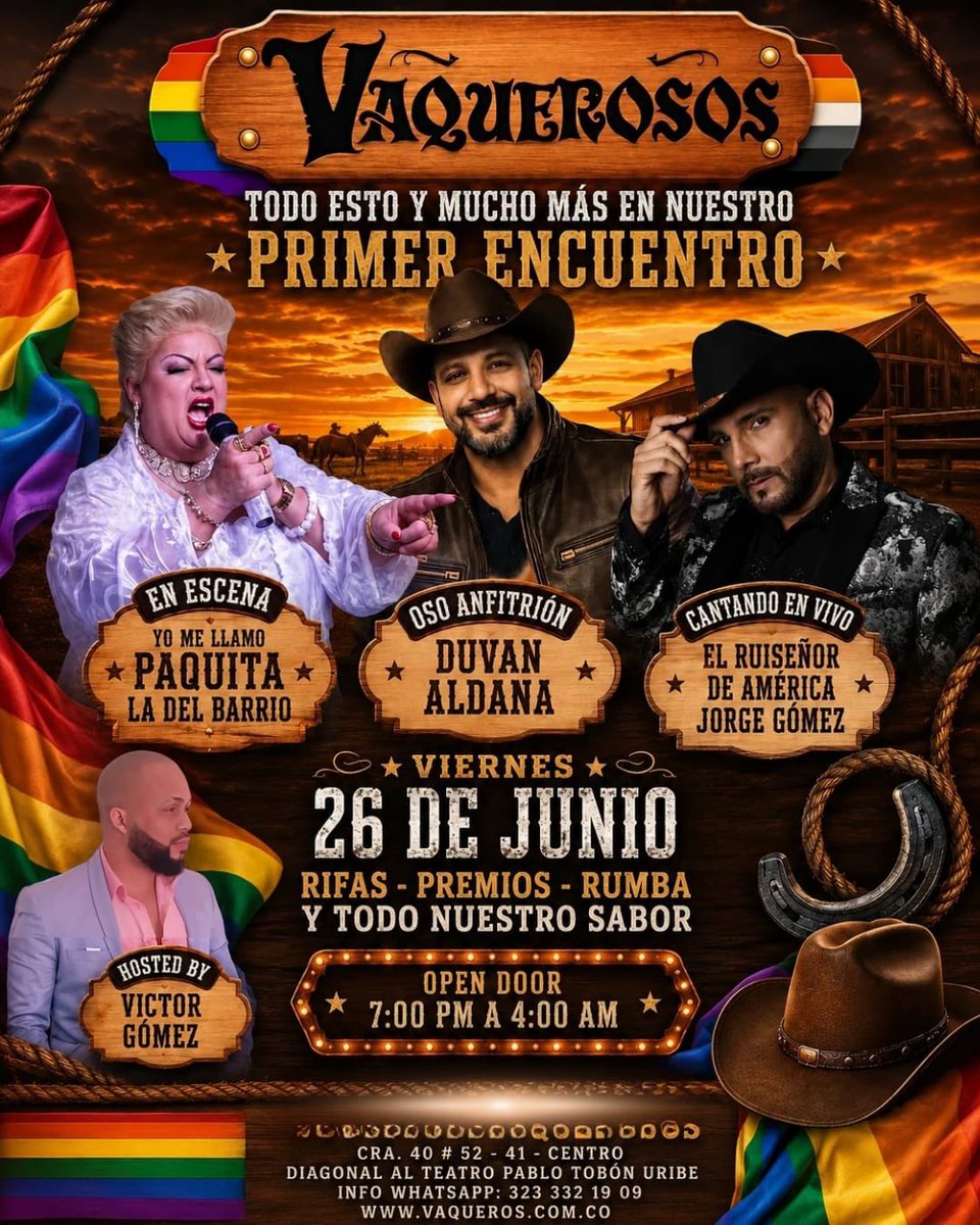 vaquerosbarmed1's tweet photo. Hoy Viernes 26 de Junio https://t.co/gRGkm3sko0
