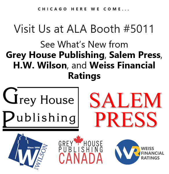 greyhousepub's tweet photo. Come visit us at Booth #5011 at the American Library Association Annual Conference #alaac26 to grab a free button, enter our business card raffle, and check out the newest titles from all of our imprints! #books #libraries #Publishing #greyhousepublishing #salempress #hwwilson https://t.co/cD88OD5dNd