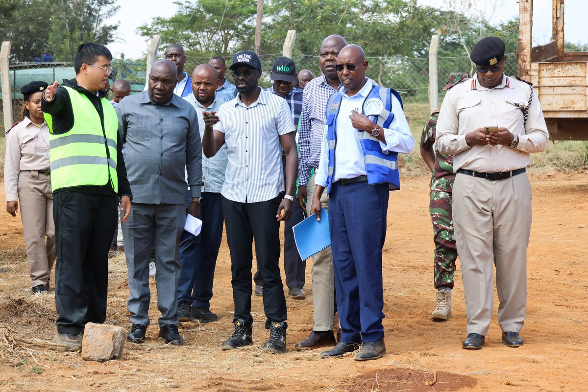 mugaa_eric's tweet photo. Today I inspected the progress of the Water Treatment Plant under the Kitui and Matuu Towns Last Mile Connectivity of Water and Sanitation Works Project, implemented under the Kenya Towns Sustainable Water Supply and Sanitation Program in Yatta constituency, Machakos County.

After the inspection, it was evident that the project which had previously stalled due to contractor-related challenges, is now back on track following the resolution of those issues.

I directed that a comprehensive assessment be undertaken on all previously executed works to ascertain their quality and suitability before further construction proceeds. I emphasized that any demolition arising from substandard or defective work should not result in additional costs to the project.

I further underscored the importance of close supervision by the Client, the Engineer, and the supervising consultants throughout implementation to ensure adherence to quality standards, timely delivery, and prudent use of public resources.

Once completed, the project will significantly enhance access to safe and reliable water and sanitation services for residents of Kitui and Matuu towns, improving public health and supporting socio-economic development.