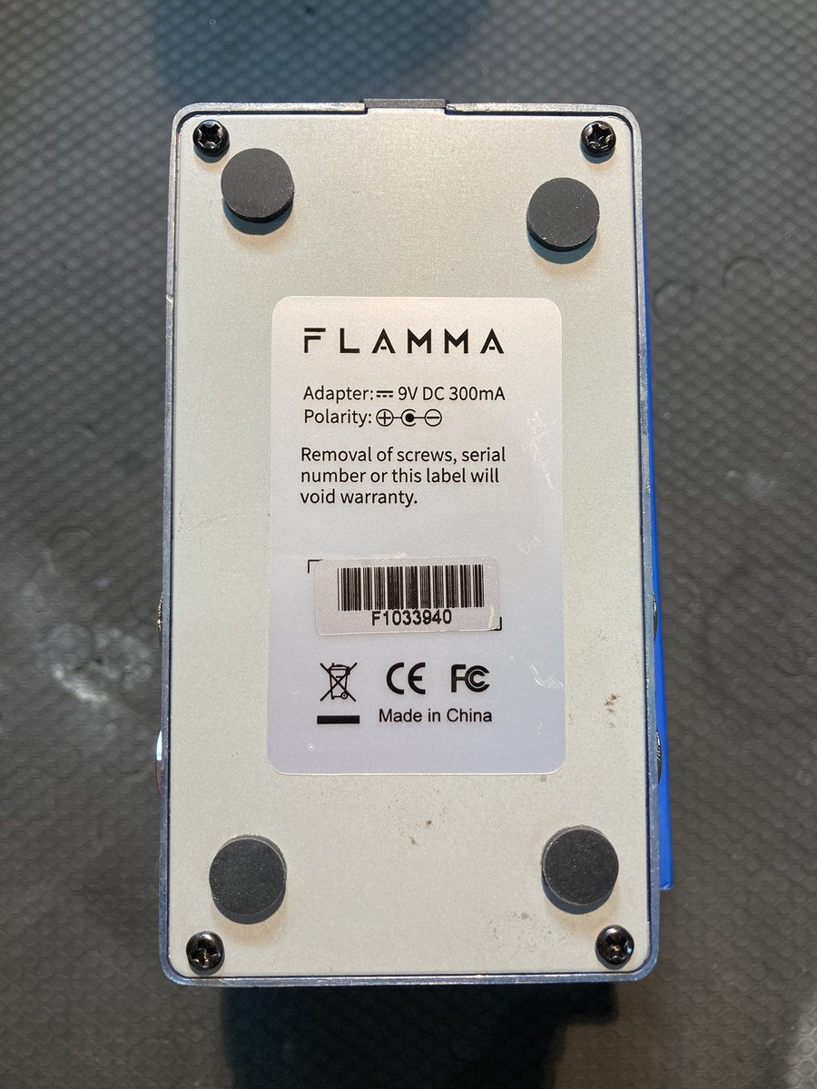 New arrival !!! FLAMMA FS03 6種のディレイとルーパー、 ステレオ入