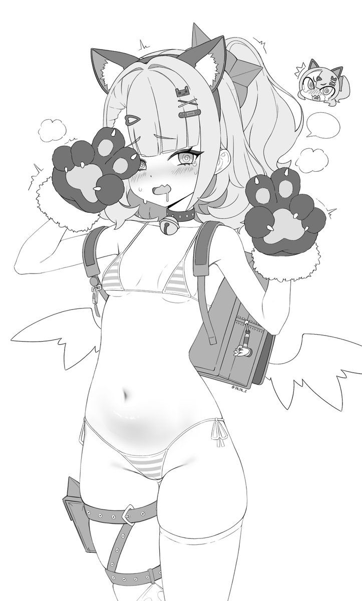TALTAL_E's tweet photo. 千夏 sfw🐾🐈😭💦💦💦 https://t.co/UFzlRTbjpY