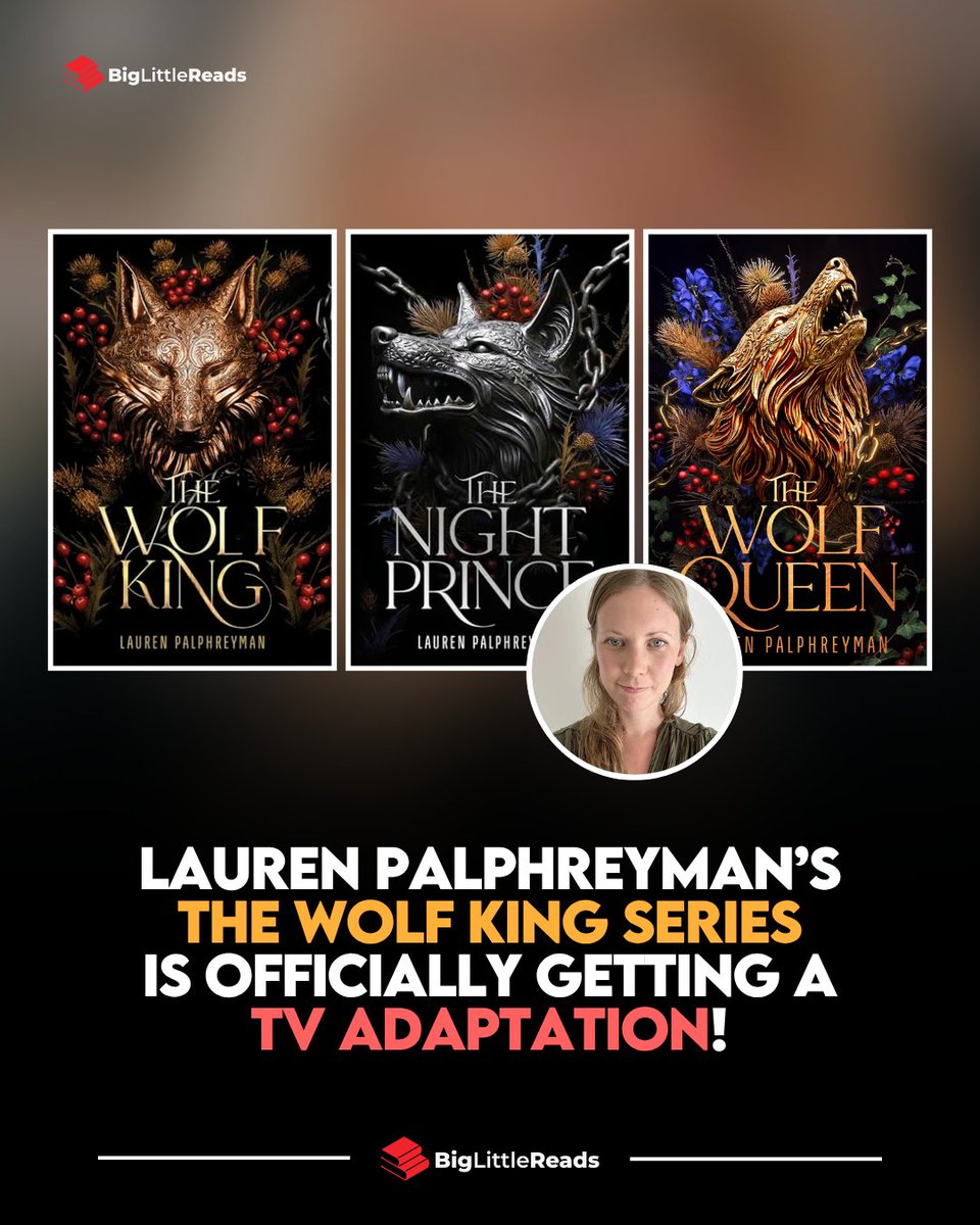 biglittlereads's tweet photo. Lauren Palphreyman's bestselling "THE WOLF KING" series is officially getting a TV adaptation!

Tanya Saracho will develop the adaptation of the books for Starz and also serve as showrunner and executive producer. Lauren Palphreyman will also executive produce the series. https://t.co/59EtFyCiRS