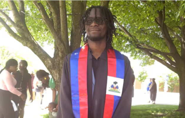 ReichlinMelnick's tweet photo. As @DHSGenCounsel cheers on stripping 350,000 people of their status, jobs, homes, and safety, here's a 🧵on some people at risk; real people, not caricatures.

Start with Vilbrun Dorsainvil, a doctor who fled Haiti to Springfield in 2021. He went back to school and is now an RN. https://t.co/iLZlSEB2OZ