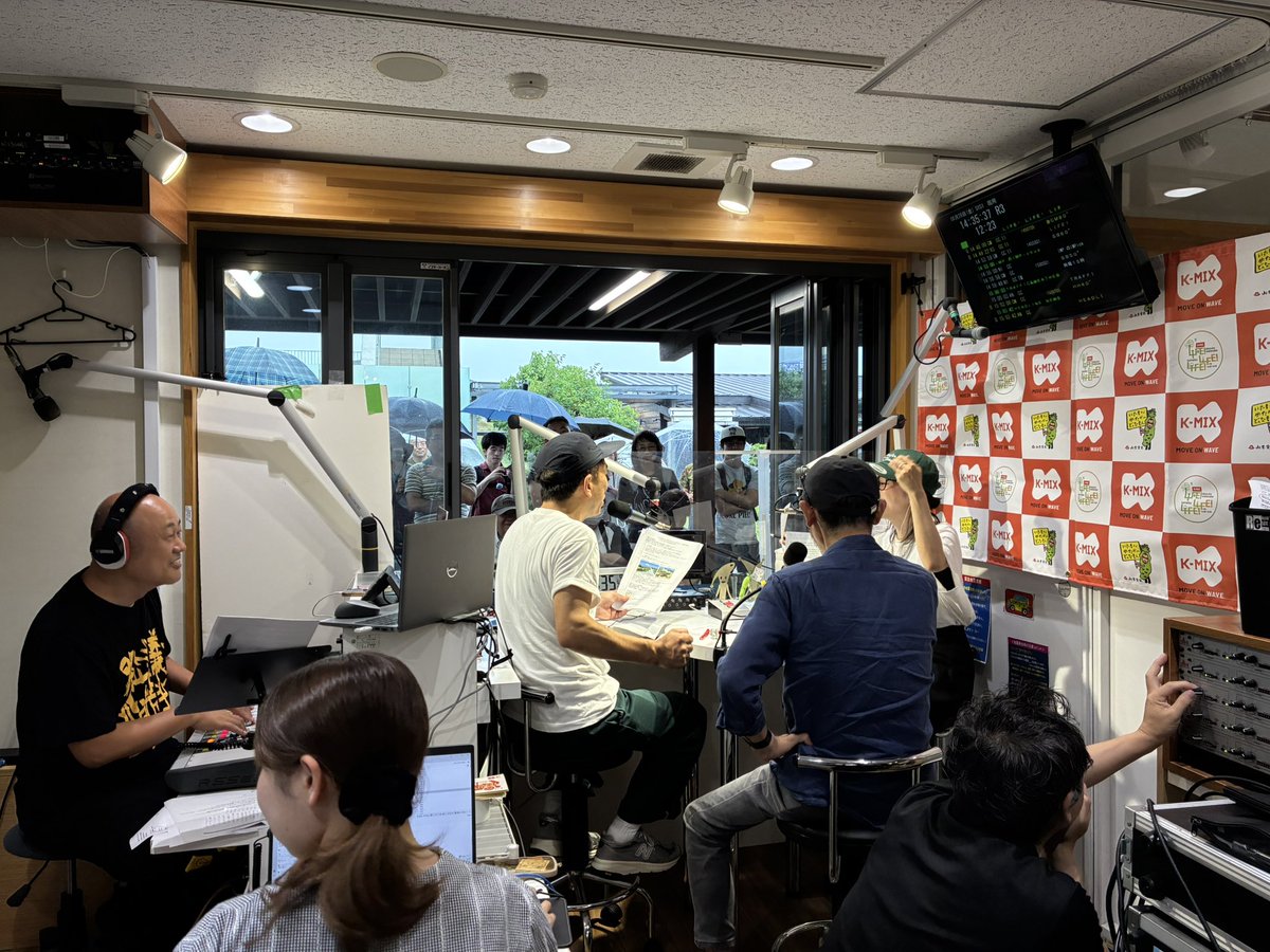urumaruko's tweet photo. おこんばんは！

キャンナミ生放送の時の、私の位置はここです。

雨の中、ありがとうございました。

#kmix_life https://t.co/cSD2G2ZET6
