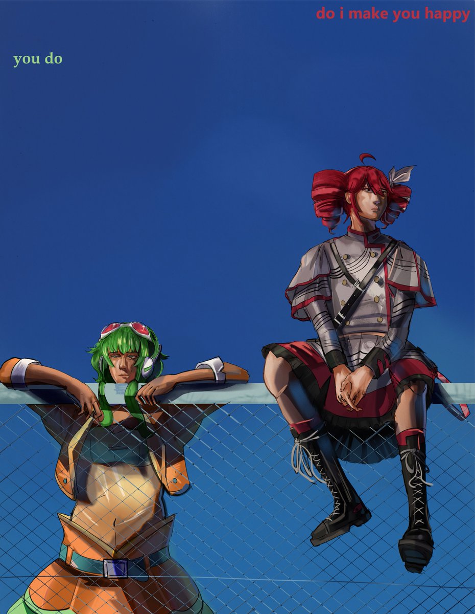 Skipy_arts's tweet photo. happy birthday Gumi my goat
as my gift look gumiteto https://t.co/G5qmdMroYd