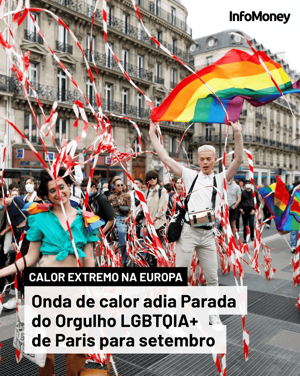 infomoney's tweet photo. A mudança de data foi anunciada pelos organizadores nas redes sociais nesta sexta (26).
Leia mais no site do InfoMoney: https://t.co/KKqj2nluKN
Foto: Charles Platiau/Reuters
#Paris #ParadaLGBT #MêsdoOrgulho #Europa #Mundo https://t.co/DXv1HD3oSm