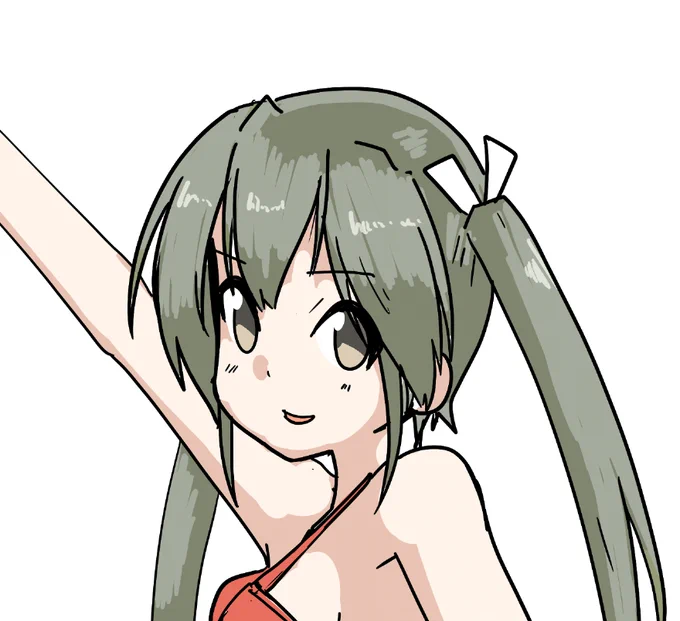 らくがきだったはずが思ったより時間かかった 手癖ずい