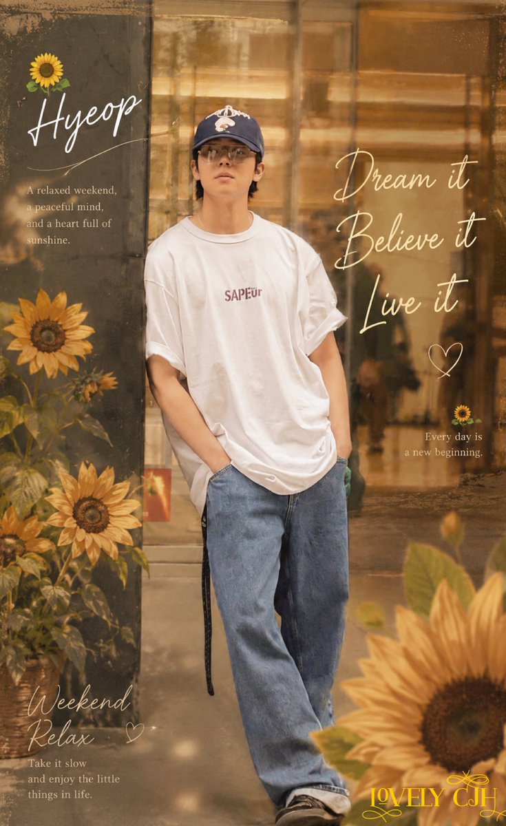 0DixPUd7U139863's tweet photo. 🌻Hyeop&CHAEst🌻
Hi Happy Weekend 💓
Dream it. Believe it. Live it. 🌻✨
ヒョプの魅力は笑顔だけじゃなくて、相手を安心させる雰囲気とあたたかさだと思う🌻✨💛
-🌻Hyeop
みんなは…どう思う?
ステキな週末を〜💖
#CHAEJONGHYEOP
#CHAEst🌻
#HappyWeekendEveryone
#Hyeop https://t.co/9y9yByaKeN
