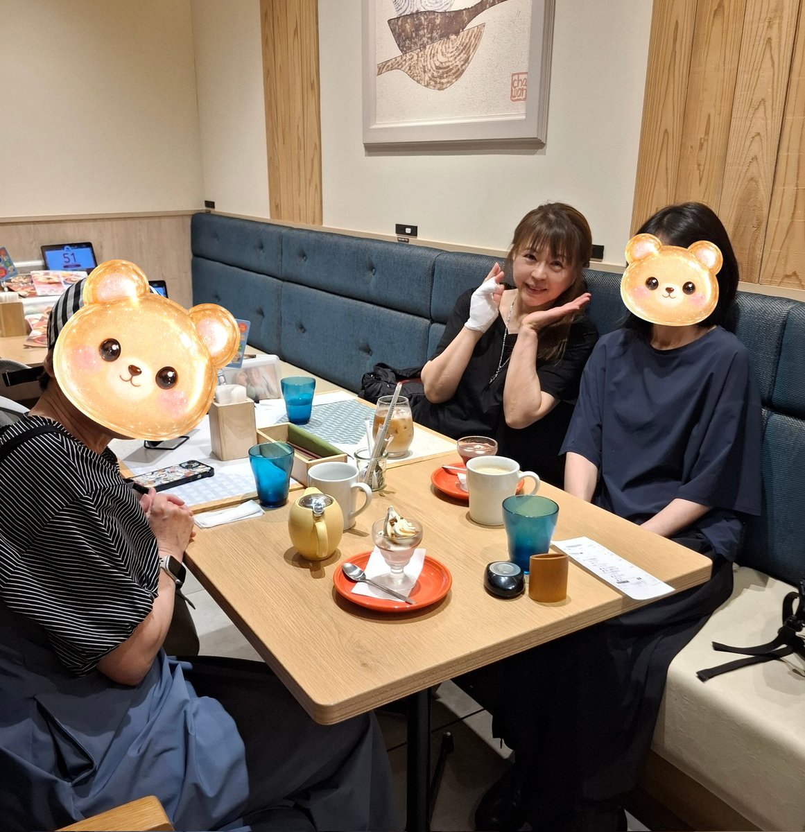 utsukita_mahiro's tweet photo. 6/26 🎾は お医者さまいわく 3ヶ月くらいできないとのことだけど
寂しいので テニススクール見学からの メンバーとランチ #和カフェ #chawan #西京焼き定食 昨日もお魚 今日もお魚 お魚三昧🎵 https://t.co/Pe2KKSKW3L
