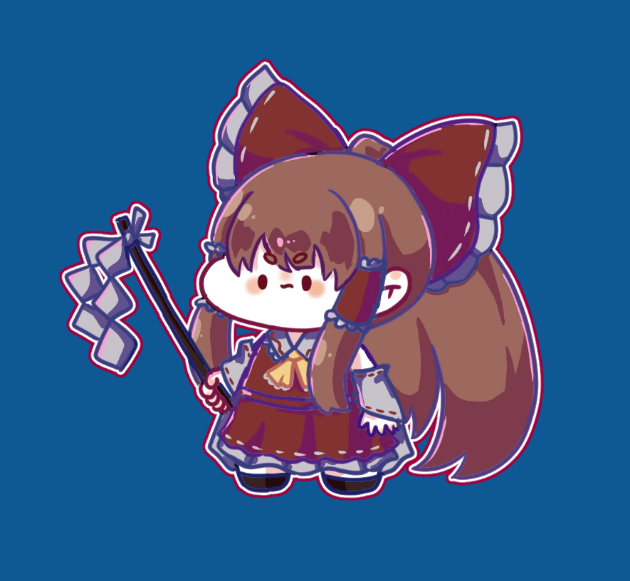 0_naruse0's tweet photo. 東方　博麗霊夢 https://t.co/3gzQaFZNwi