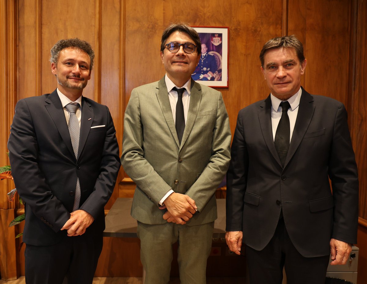 ECHR_CEDH's tweet photo. The President of the Court, Mattias Guyomar, took part in a series of meetings in Monaco on 25 June 2026, accompanied by the judge elected in respect of Monaco, Sébastien Biancheri, and the Registrar of the Court, Marialena Tsirli.

Read more: https://t.co/acvEIkgJez https://t.co/xqsEW3k6Gp