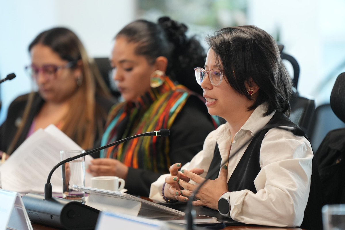 JencaMiroslav's tweet photo. Junto al equipo de @MisionONUCol dialogué con plataformas de organizaciones de mujeres, la Instancia Especial de Mujeres y @ONUMujeresCol sobre avances, desafíos y prioridades para fortalecer la implementación del #AcuerdoDePaz con enfoque de género. 🧵 https://t.co/Z62sRZgM8v