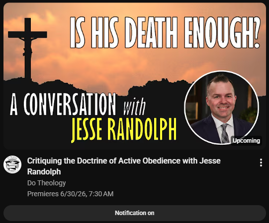 DoTheology's tweet photo. We swim in some deep theological waters this Tuesday in our interview with @jesserandolph_ . Hit the bell! Link below ⬇️ https://t.co/koi95rBR0z