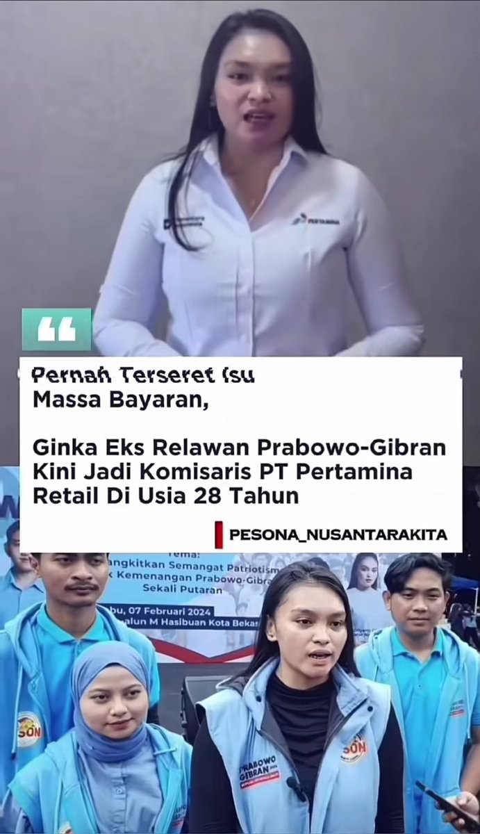 exerteos's tweet photo. hrsnya kmrn jd timsus wowo, biar bisa jd komisaris muda di usia 23th https://t.co/ZOGNtOUfyT