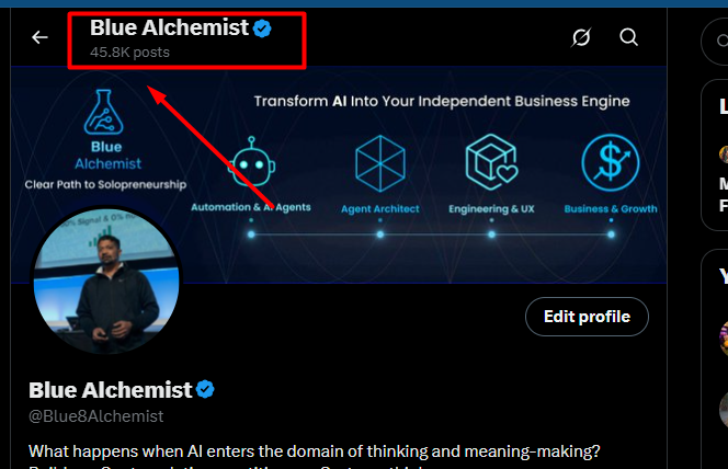 Blue8Alchemist's tweet photo. @nikks_techie Thank you mate!
Its been long journey...
Approx 46K posts... https://t.co/1m294rvMjK