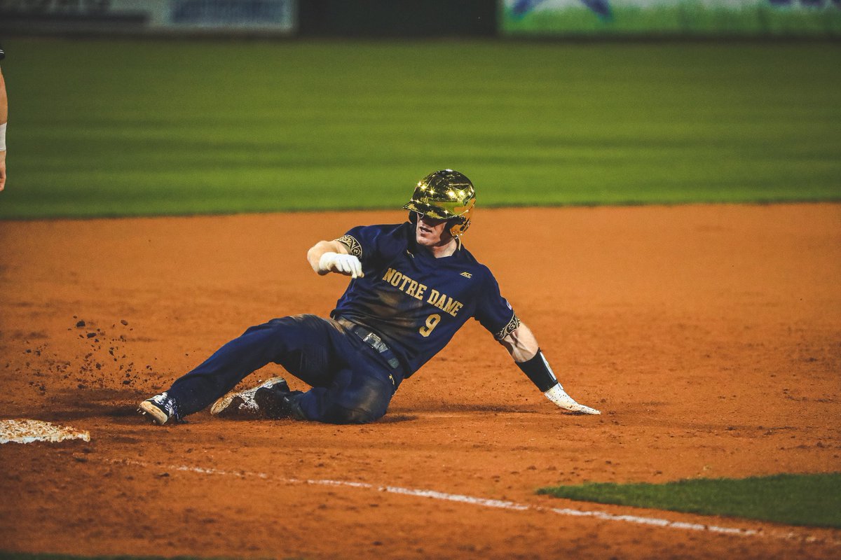 NDBaseball's tweet photo. An absolute athlete - Jack Brannigan ☘️

Congrats on getting called up to the @Pirates!

#GoIrish ☘️ https://t.co/STY542juSb