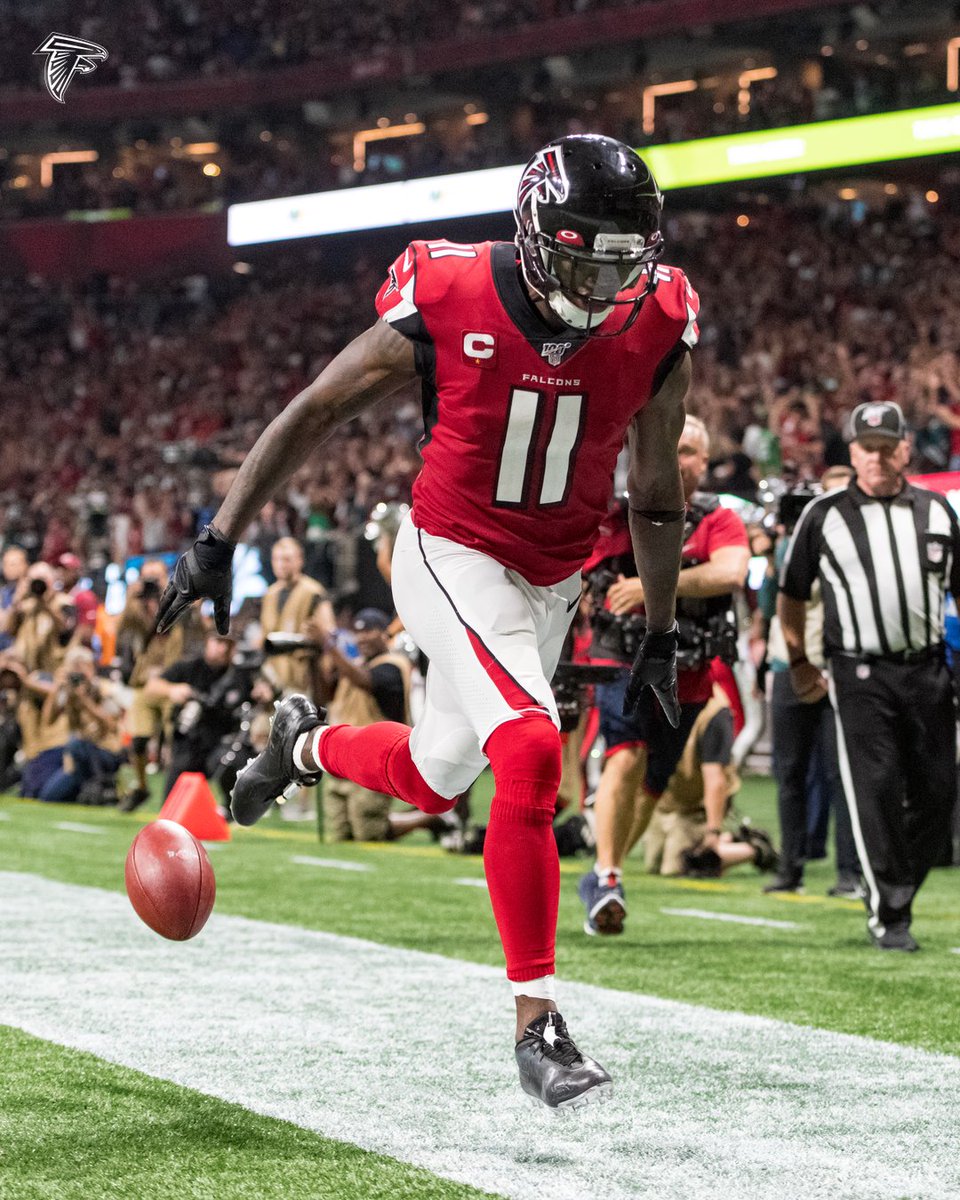 AtlantaFalcons's tweet photo. Weeks till the 2026 season: @juliojones_11 🔥 https://t.co/P6AbV7pNcs