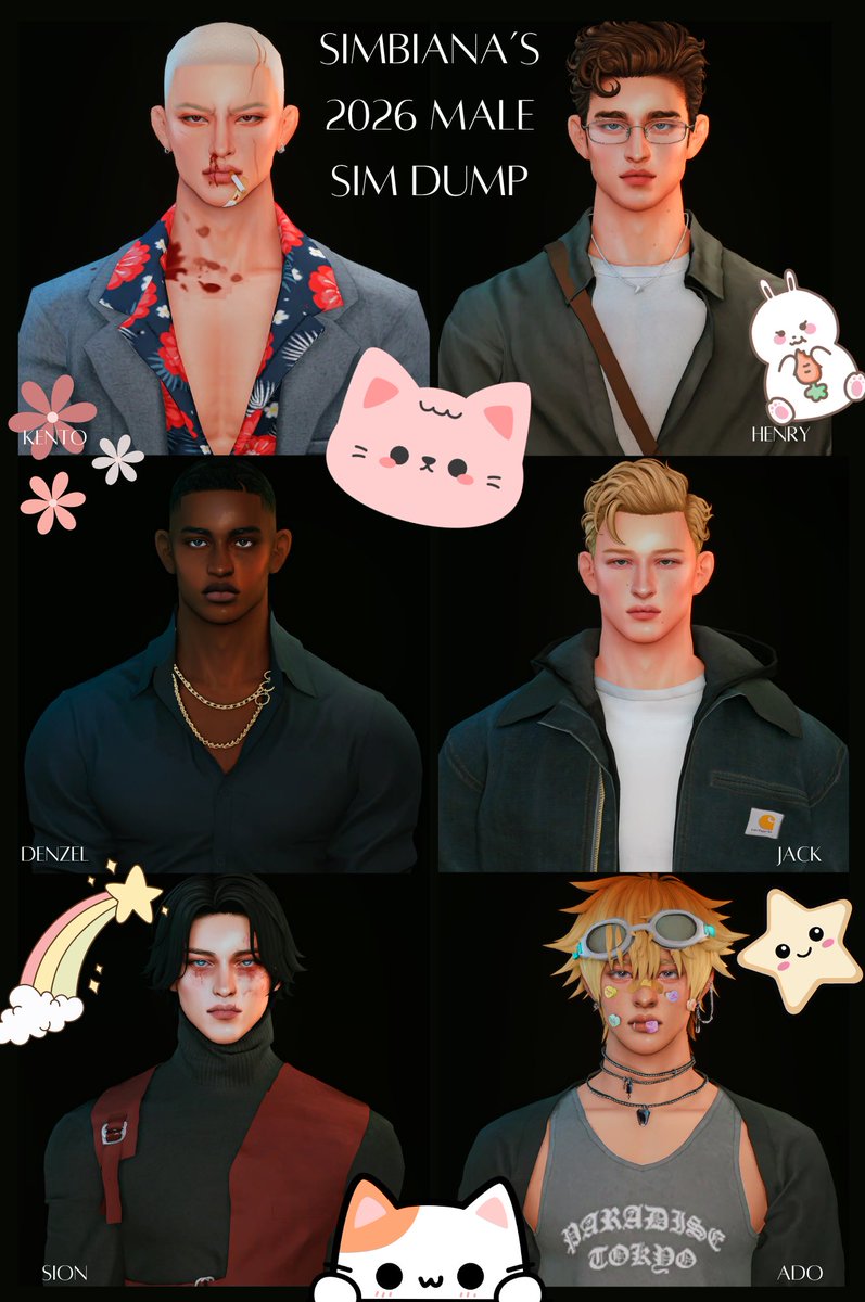 SimbianaSims's tweet photo. My first sim dump of 2026 is here! Sorry it took nearly 7 months 🫪

Link below ⬇️ https://t.co/BSELOQBfuv