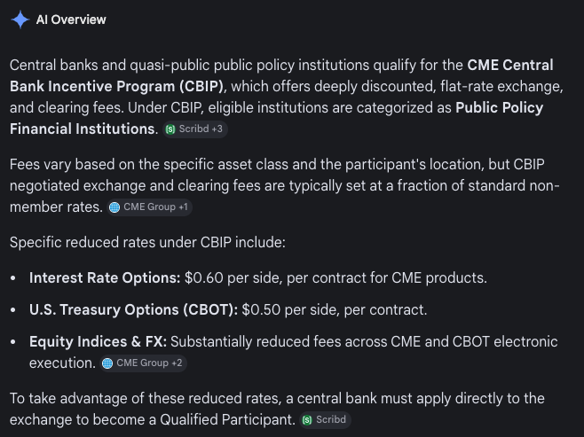 Bogachan_1971's tweet photo. The sheep do not want to believe that NY FED sells VIX futures or buy/sell other futures and options on futures. 

They also do not want to understand that their government and financial institutions are captured by men who seem to be all Epstein fellows.

#CME has a program... CME Central Bank Incentive Program that offers them cheap fees to manipulate the markets. Dear Sheep.. you can search it on internet yourselves.

You should also understand that FED might also use third parties to manipulate the markets. Although it may be more expensive, it uses leverage.

Lets say I work for NY FED Markets... I call XYZ asset manager/dealer... tell to sell 10,000 futures between 9:30 am till 11 am... at their discretion... now XYZ does not need to front run it but it can very well sell along... then it means 20,000 futures  contracts or more... if other customers hear this, maybe much more... 

Under Bessent, US Treasury also became more involved in manipulations but that's risky... US Treasury can be audited.. no one audits #FederalReserve.