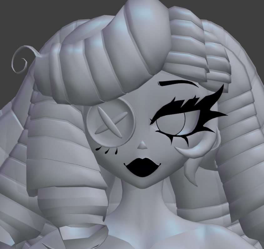 Strelitzia21_'s tweet photo. WIP! Snippet of my Ragatha, @garou944 will be helping me out with her textures!^^ https://t.co/ycJECKNQsG