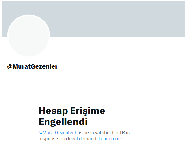 SaidAmidi_1's tweet photo. elhamdülillah!

Hâricîbaşı Halis Bayancuk'un resmi X hesabı başta olmak üzere, Ebu Haris, Murat Gezenler ve Tevhid Dersleri'ne ait hesaplar mahkeme kararıyla erişime engellenmiştir. 

ifsad batağının tamamen kurutulması duasıyla!

Haa Hâricîler! Hesap öyle kapatılmaz, böyle kapatılır.