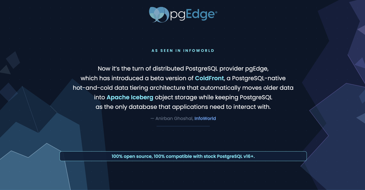 pgEdge tweet media