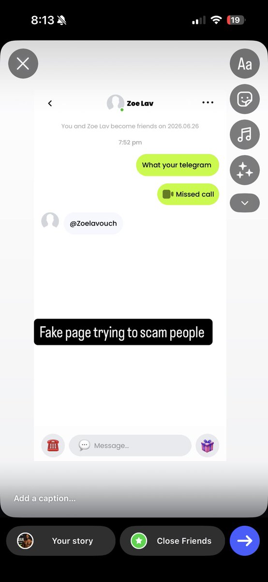 sideman17386's tweet photo. Look out for these people trying to scam people https://t.co/aLUsyi9CYG