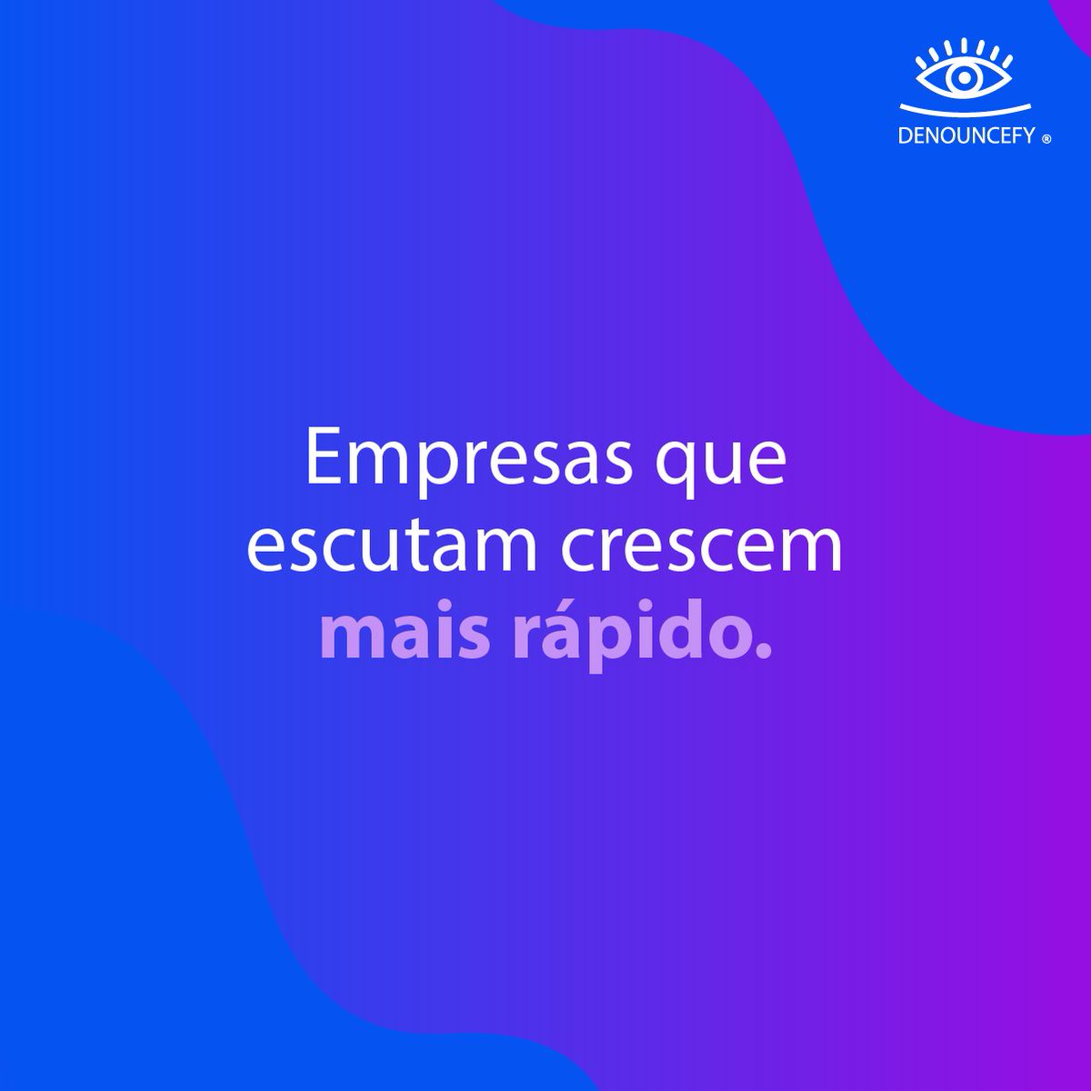 denouncefy's tweet photo. Empresas que escutam evoluem mais rápido. Com um canal seguro para relatos, ideias e preocupações, sua organização fortalece a confiança, previne riscos e impulsiona uma cultura ética. Conheça o Denouncefy!
#Denouncefy https://t.co/V3Vpx2i3uk