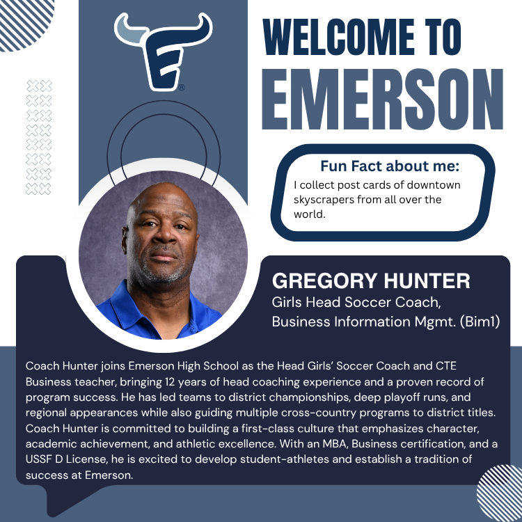 EHSFrisco's tweet photo. #WelcometoEmerson #MaverickMindset https://t.co/8p42TLcHrH