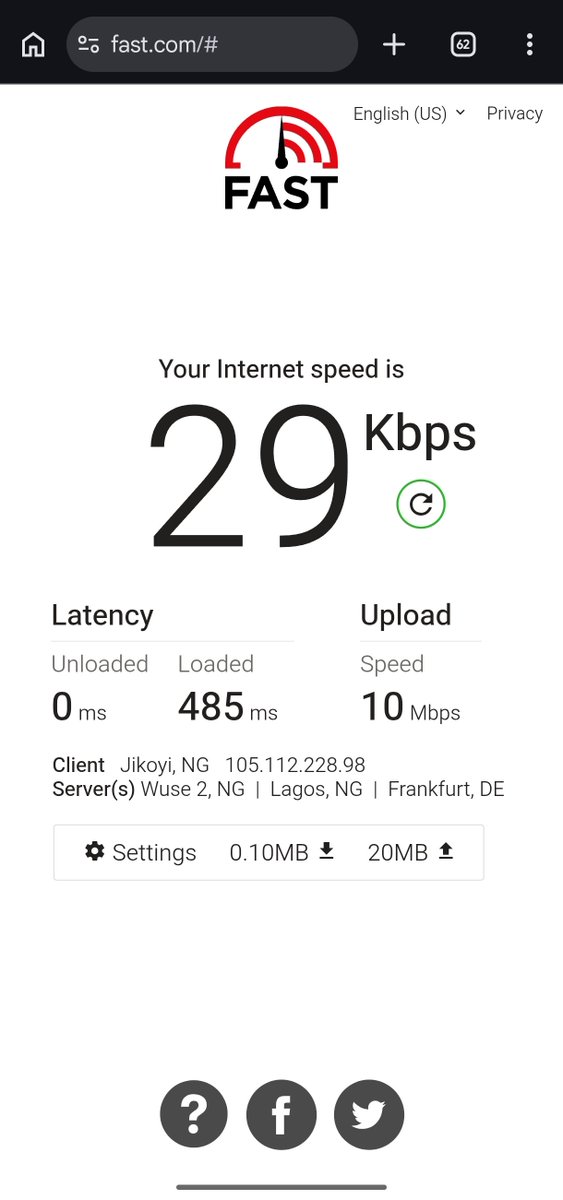ClefPascal's tweet photo. @AirtelNigeria WTF!! IS THIS??, when ever it's get to the end of the month, around 25th of the month till I renew my airtel ODU subscription, you guys throttle my Internet speed to kbps THIS IS NOT RIGHT! Only time when my speed goes back to normal is when i renew my subscription https://t.co/5GlPFexo29
