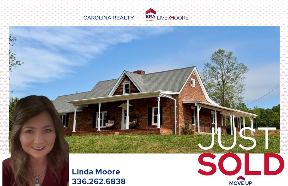 CarolinaERALM's tweet photo. Congratulations LINDA MOORE on your closing today!
"For the Best in Real Estate"
#CallLinda #SOLD #forthebestinrealestate #carolinarealtyeralivemoore #platinumstandardinrealestate https://t.co/xbHZJ7odgd