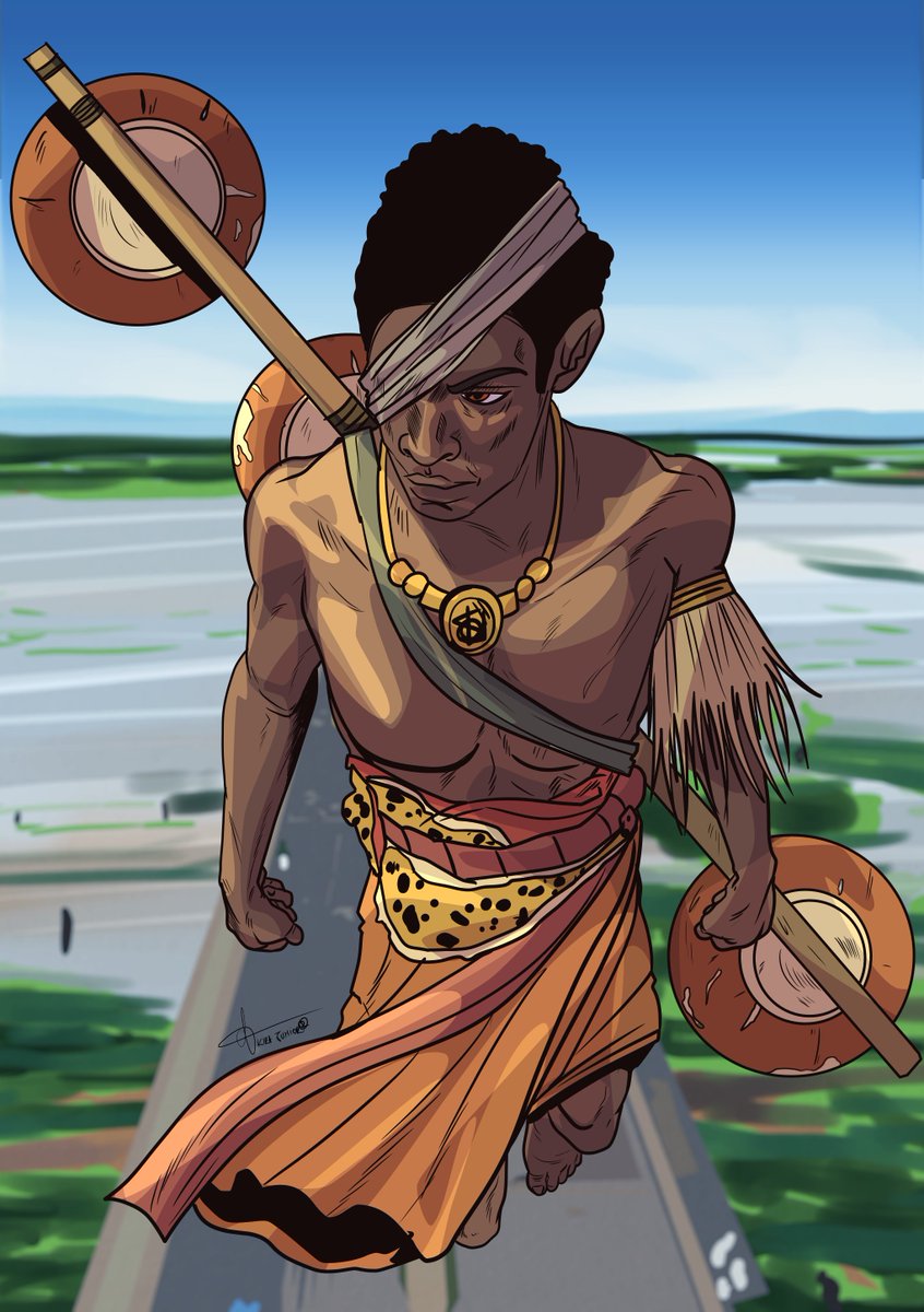 Akirajunior3's tweet photo. Artwork inspired by the mvet, a traditional guitar from Central Africa https://t.co/Mb44F8Q1Pf