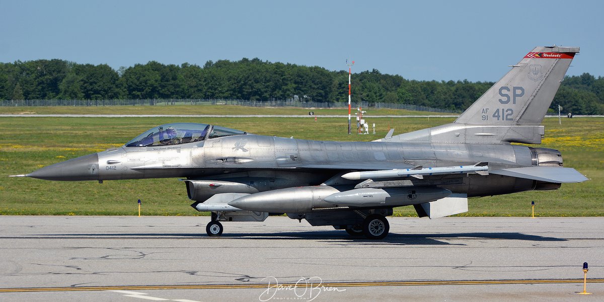 DaveOTGphotog's tweet photo. Throwback to 2015 when the SPANG F-16's came through on their way to RF15-3. 

#KPSM https://t.co/t66tLBr9o9