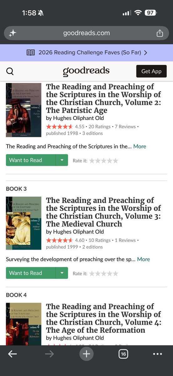 Dustincc89's tweet photo. The seven volume series I think should be a requirement for every preacher so they could see that there’s really no set standard for how one is to preach and how the word of God has been taught differently stylistically over the last 2000 years and yet it’s all the preaching of the scriptures