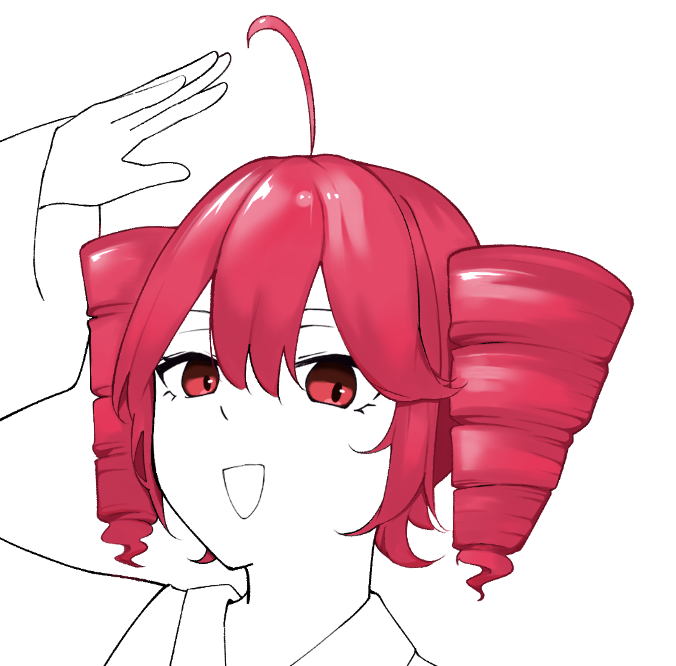 you__ogami's tweet photo. 最近やっと塗りの楽しさがわかってきた
←これが　こうなる→ https://t.co/BU0TQF3mlA
