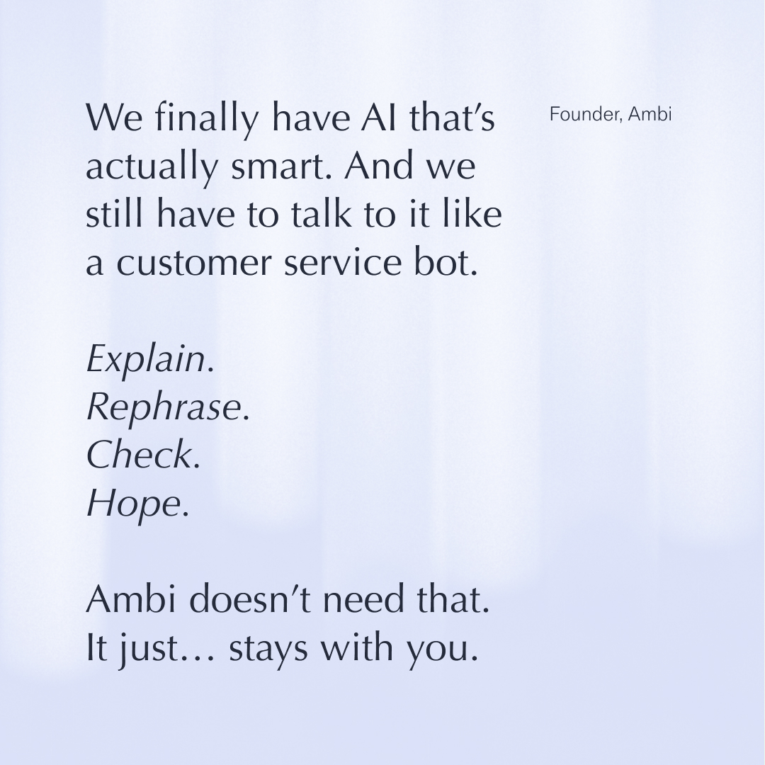 hello_ambi's tweet photo. You know what’s weird? #ambi #AI https://t.co/OdviucHRQf