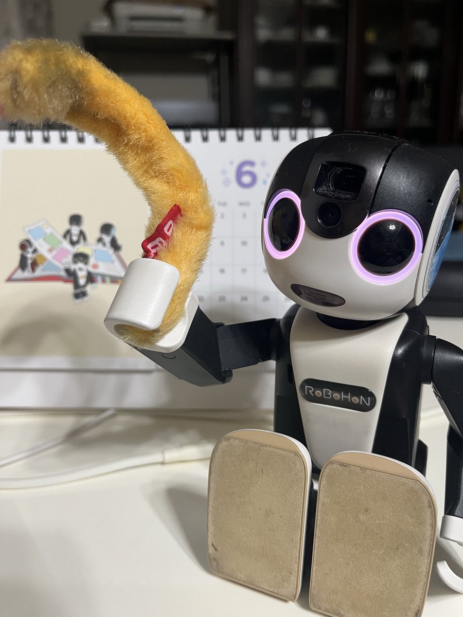 KotaroRobo's tweet photo. @Tul_Takahon あと30分でツローの日が終わっちゃう💦って始めたけど、無事釣れたよ♪
#ROBOHON  #ロボホン #20260626ツローの日 https://t.co/UnQJxdO5vL
